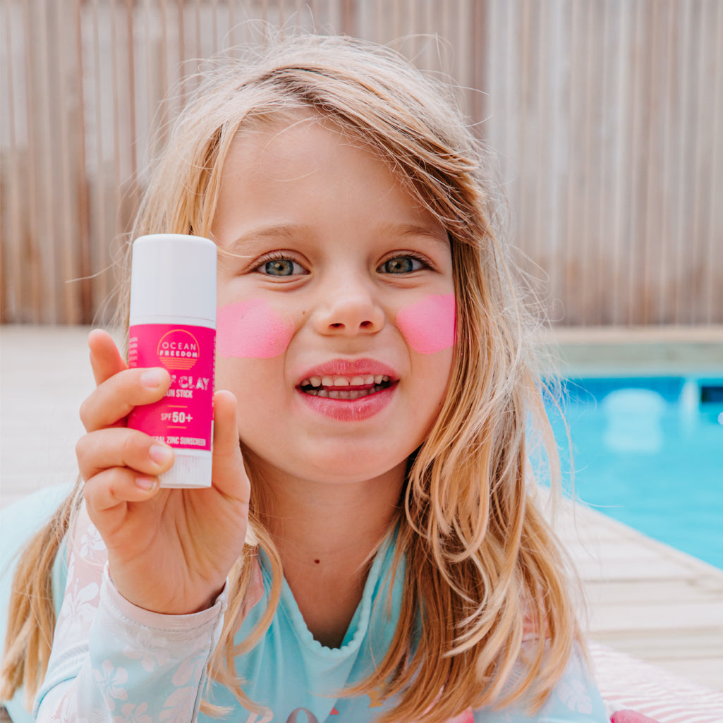 Sun Stick PINK Surf Clay Mineral SPF 50+