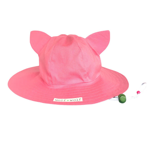 Wolfie Bubblegum PINK Sunhat